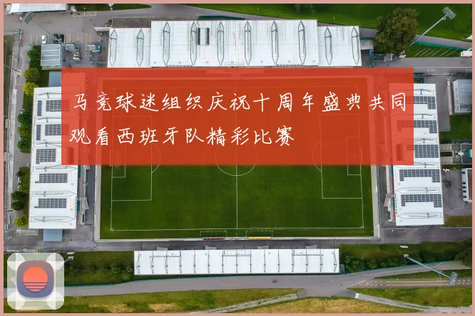 马竞球迷组织庆祝十周年盛典共同观看西班牙队精彩比赛